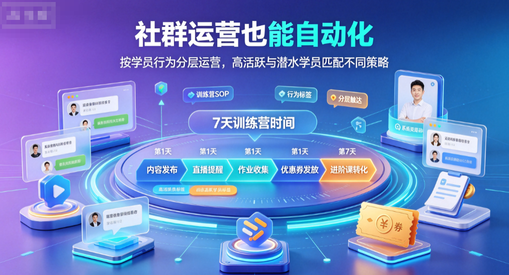 企业内训机构怎样用螳螂科技SCRM私域直播系统实现高效培训转化？